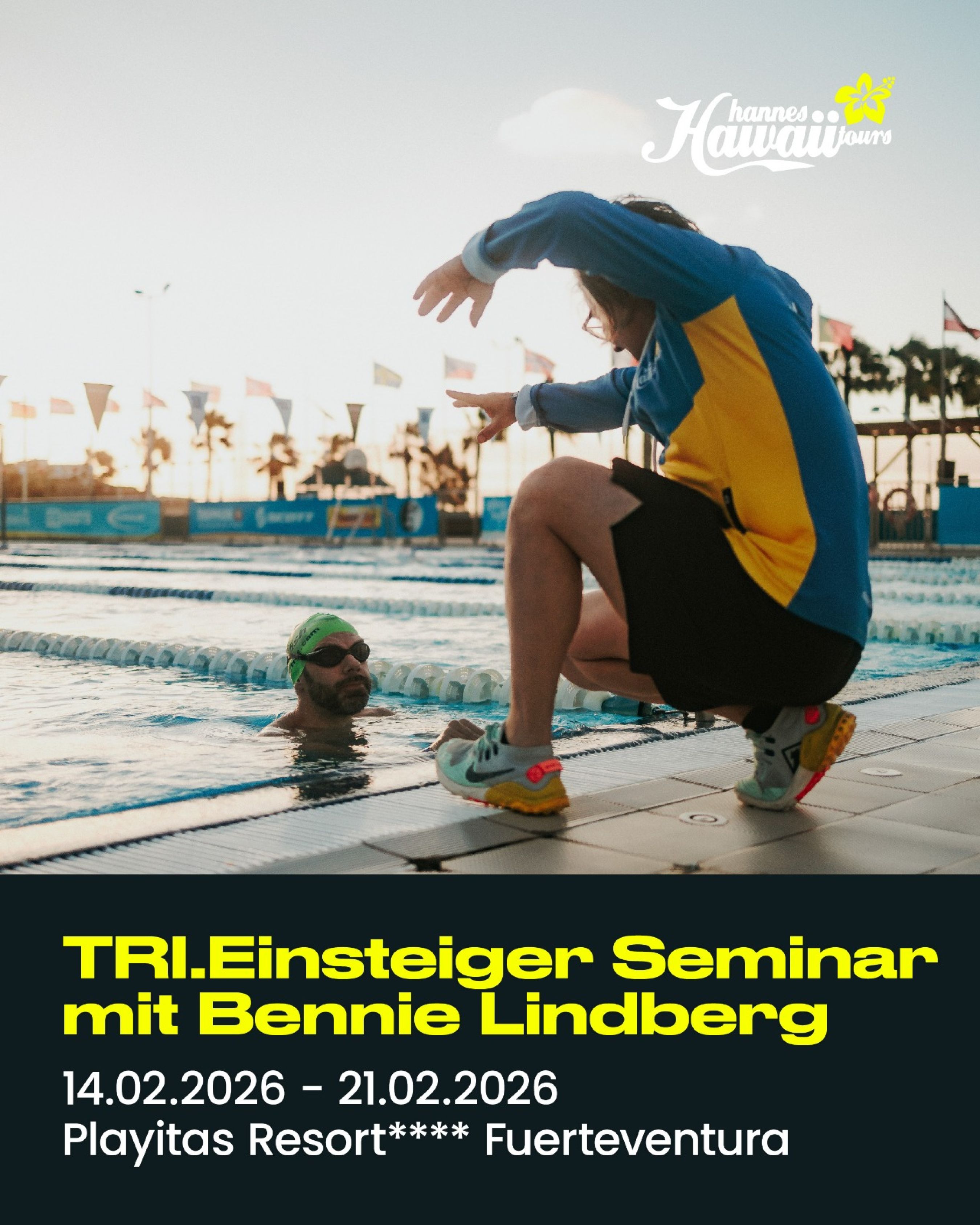 So lernst du Triathlon mit Triathlon Trainer bennie Lindberg