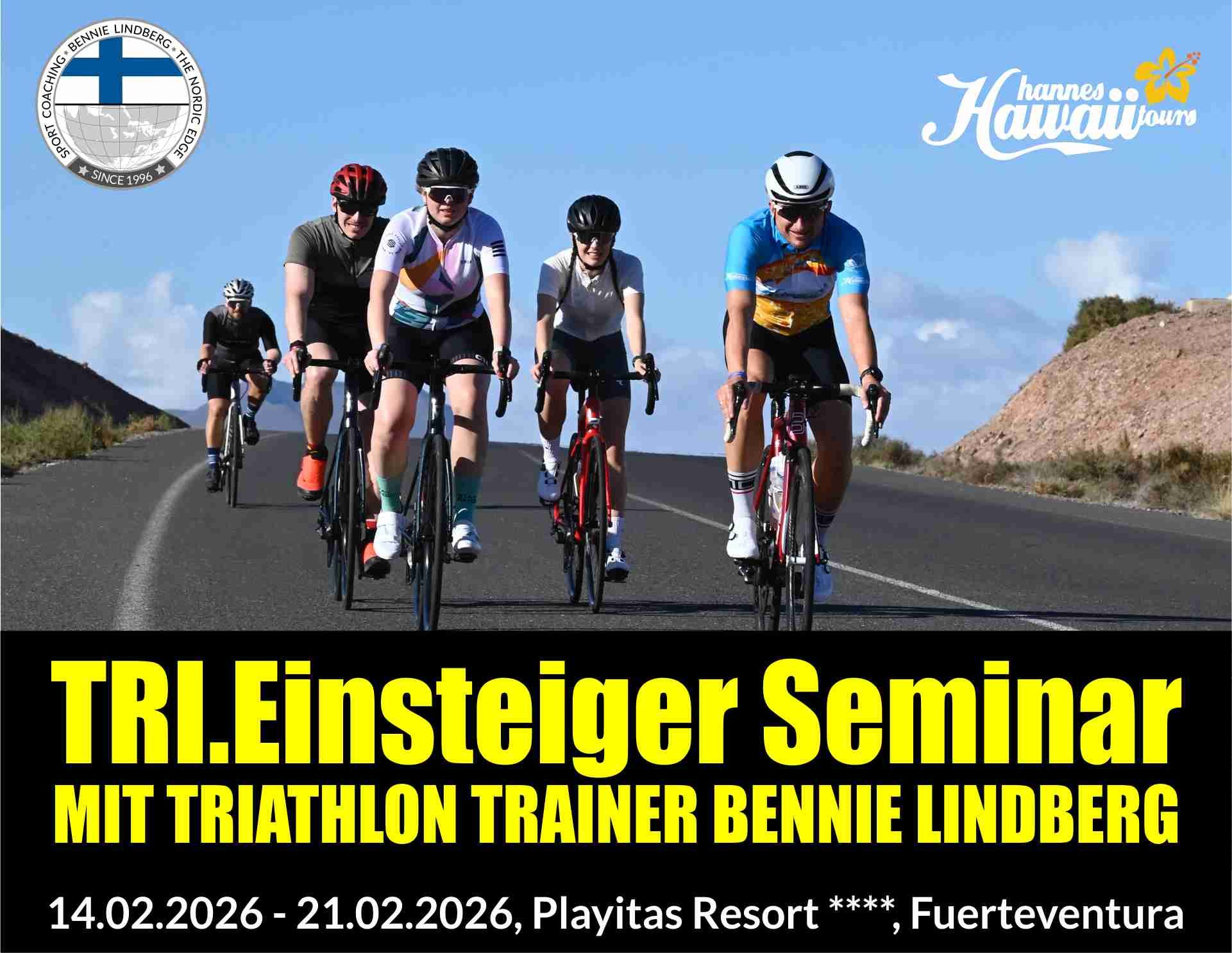 Einsteiger Triathlonseminar mit Coach Bennie Lindberg