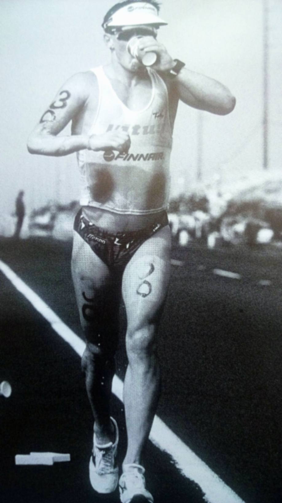 Ironman Laufstrecke ist auch für Bennie Lindberg anspruchsvoll