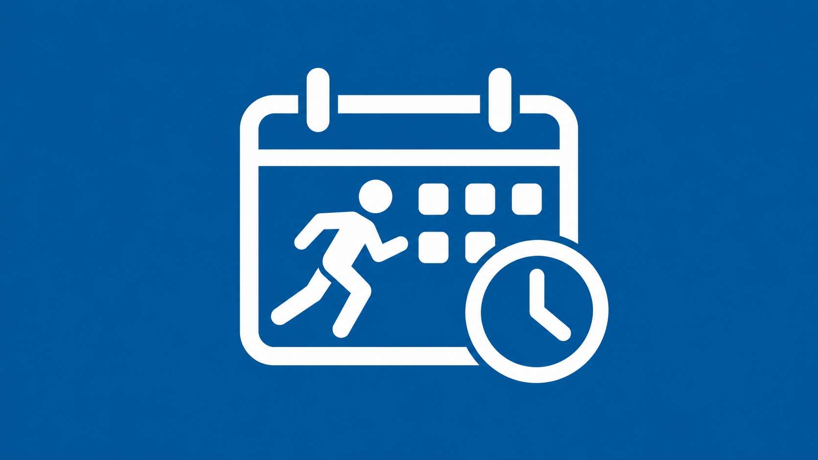 Piktogramm für Trainingsplanung im Triathlon