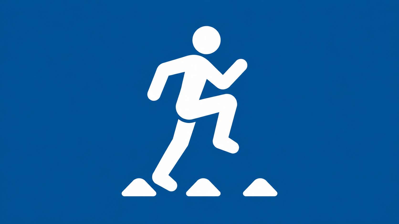Lauf ABC Übung Piktogramm