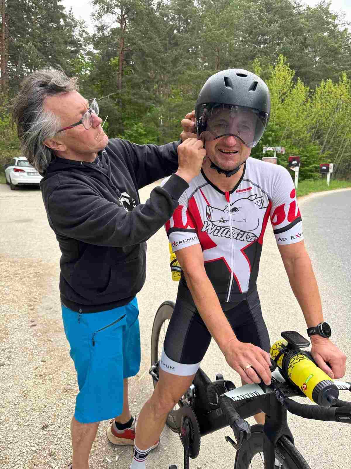 Nicky heine Bei Laktatmessund bei der Triathlon Langtest in Roth 2026