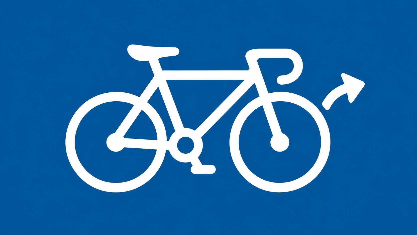 Piktogramm für Radtechnik-Training