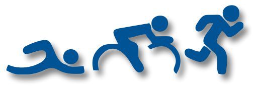 Triathlon-Pictioramme-blau-schatten